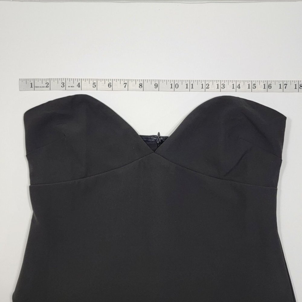 Chrissy Teigen Mini Dress Size Large Black Revolve Ivy Strapless Evening Gown - Picture 10 of 15